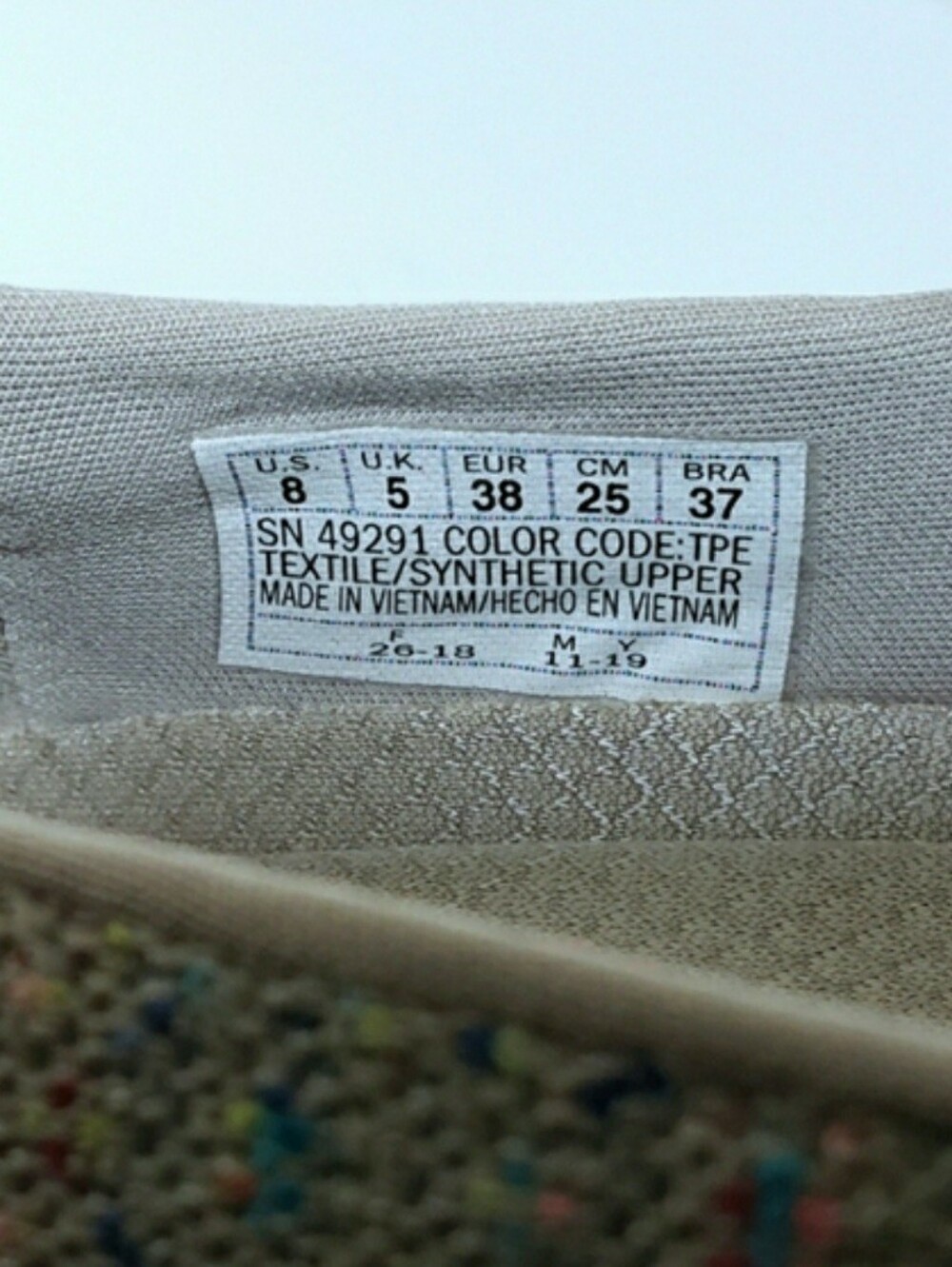 Skechers Relaxed Fit Reggae Slipon Flats Casual Walking Shoes - Picture 8 of 8